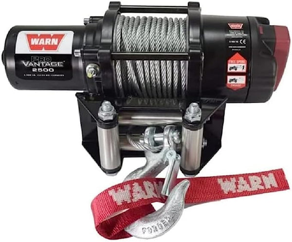 Warn Provantage Winch 2500lb cable rope