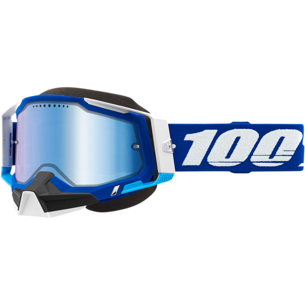 100% Racecraft 2 Snow Goggles ( Mirrored Lenses )