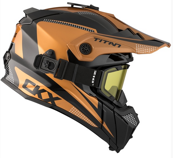 CKX TITAN ORIGINAL HELMET - TRAIL AND BACKCOUNTRY ROOST - INCLUDED 210° GOGGLES