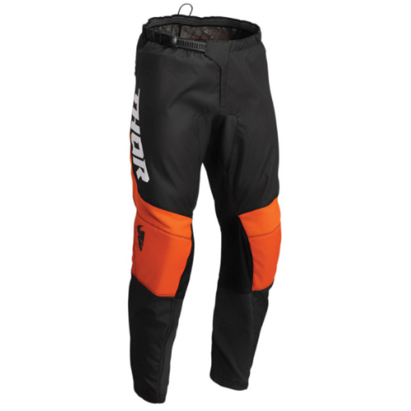 Thor Youth Pants Chevron Charcoal/Red Orange